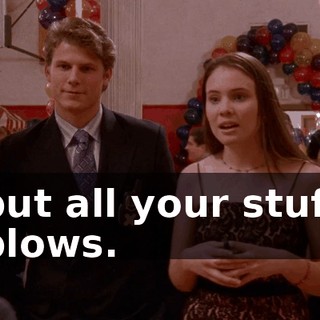 but all your stuff blows.