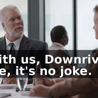 With us, Downriver Ale, it's no joke.