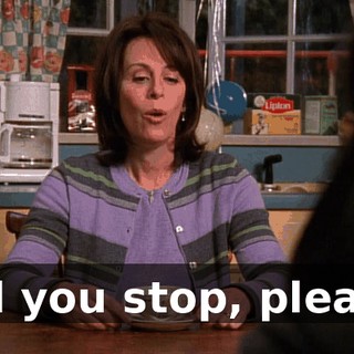 Will you stop, please?