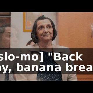[in slo-mo] "Back away, banana breath."