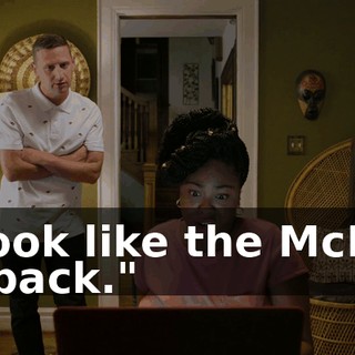 "Look like the McRib is back."