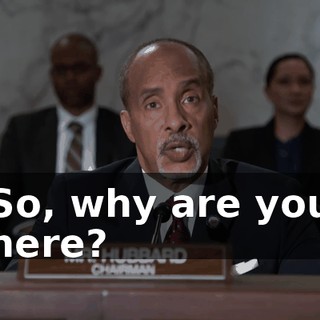 So, why are you here?