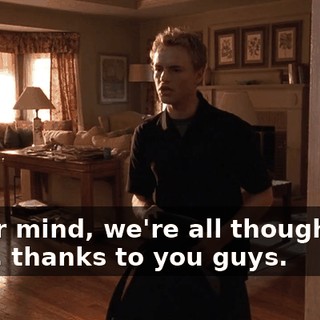 In her mind, we're all thoughtless jerks, thanks to you guys.