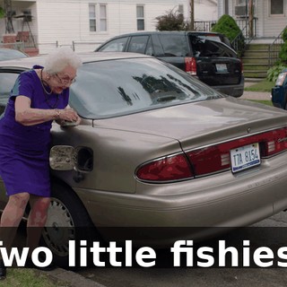 Two little fishies.