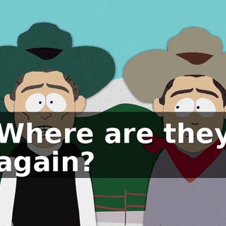 Where are they again?