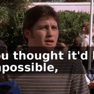You thought it'd be impossible,