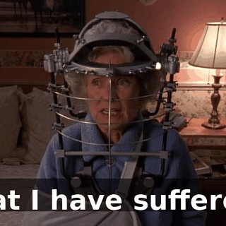 That I have suffered?