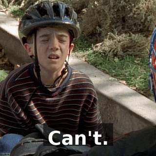 Can't.