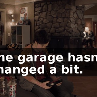 The garage hasn't changed a bit.