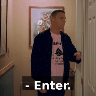 - Enter.
