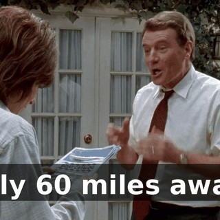 only 60 miles away!