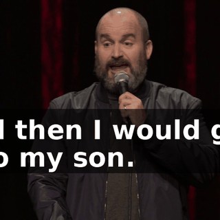 And then I would give it to my son.