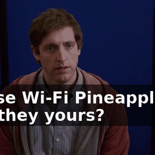 These Wi-Fi Pineapples... are they yours?