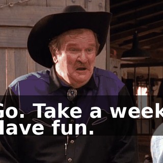 Go. Take a week. Have fun.