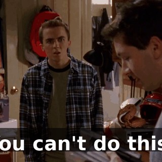 You can't do this.