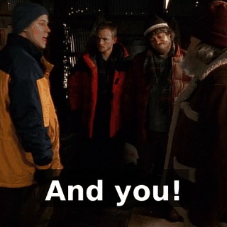 And you!
