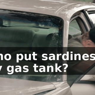 Who put sardines in my gas tank?