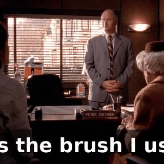 It's the brush I use.