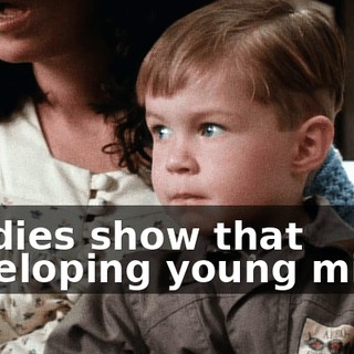Studies show that developing young minds