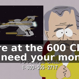 Here at the 600 Club, we need your money