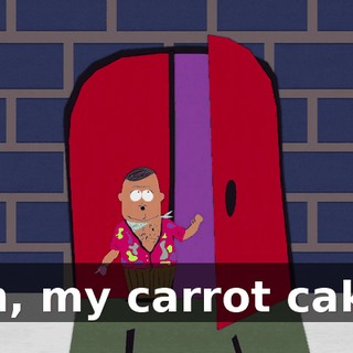 Oh, my carrot cake.