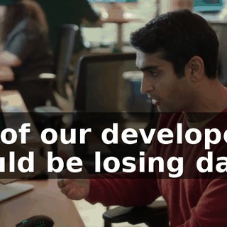 all of our developers could be losing data.