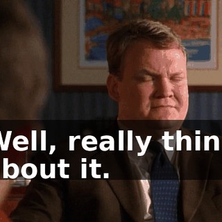 Well, really think about it.