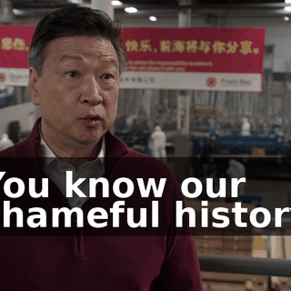You know our shameful history