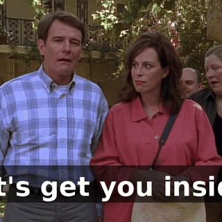 Let's get you inside.