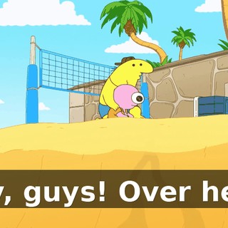 Hey, guys! Over here!