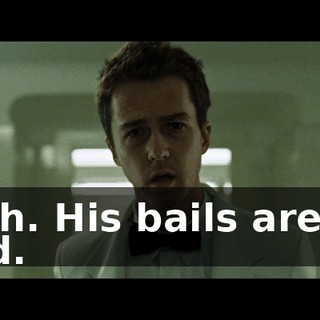 Yeah. His bails are ice cold.