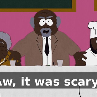 Aw, it was scary!