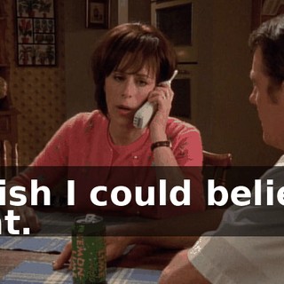 I wish I could believe that.
