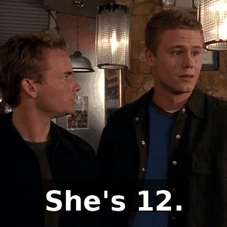 She's 12.