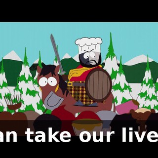 can take our lives,
