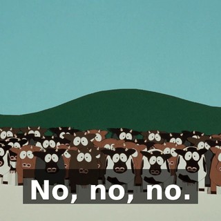 No, no, no.