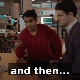 and then...