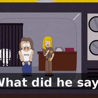 What did he say?