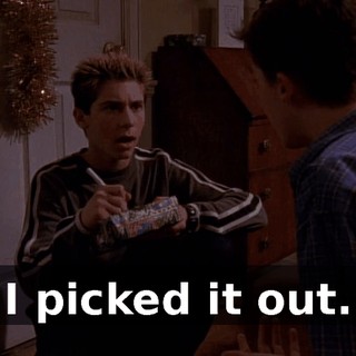 I picked it out.