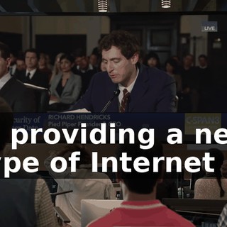 in providing a new type of Internet