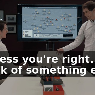 I guess you're right. I'll think of something else.