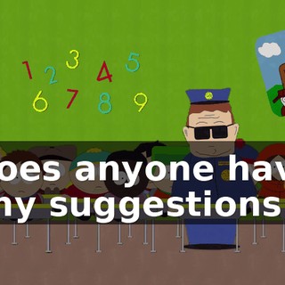 Does anyone have any suggestions