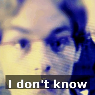 ♪ I don't know ♪