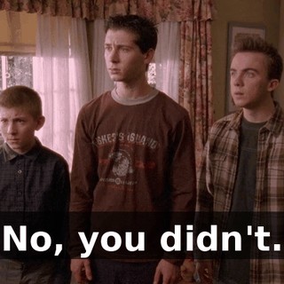 No, you didn't.