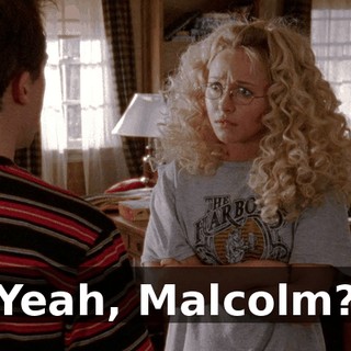 Yeah, Malcolm?