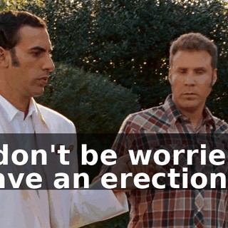 Please don't be worried at the fact I have an erection.