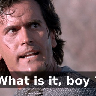 What is it, boy ?
