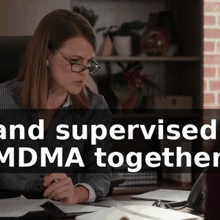 and supervised MDMA together.