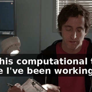for this computational trust issue I've been working on,