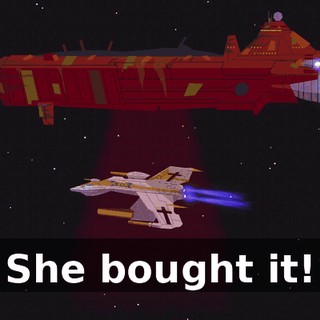 She bought it!